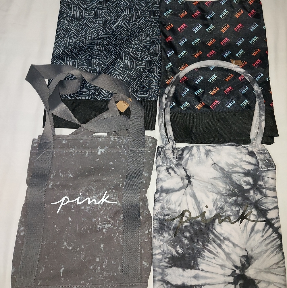 PINK tote bags collection NWT